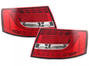 Stopuri LED compatibil cu Audi A6 4F SEDAN 2004-2008 Rosu Clar
