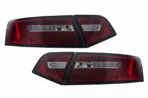 Stopuri LED compatibil cu Audi A6 4F2 C6 Sedan 2008-2011 Facelift Design Semnalizare Secventiala - Img 3