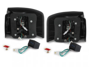 Stopuri LED compatibil cu AUDI A6 Avant 4B 1997-2005 fumuriu - Img 3