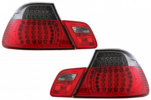 Stopuri LED compatibil cu BMW Seria 3 E46 Coupe 1998-2003 Rosu Fumuriu 2 Usi