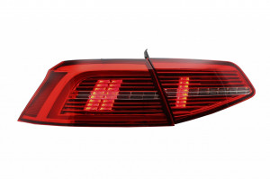 Stopuri LED compatibil cu VW Passat B8 3G 2015-2019 Sedan Matrix R line cu semnal dinamic - Img 4