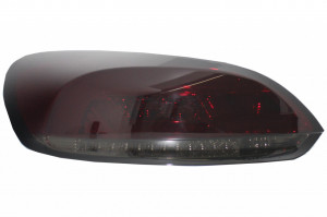 Stopuri LED Lightbar compatibil cu VW SCIROCCO MK3 III 2008-2013 Rosu / Fumuriu Semnal Dinamic Secvential - Img 3