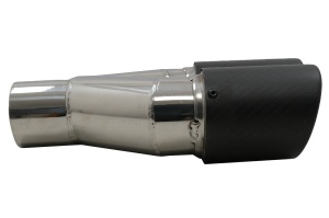 Toba Ornament Sistem de evacuare Carbon Fiber Finisaj Mat Parte Stanga - Img 4