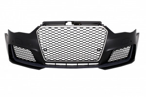 Bara Fata compatibil cu AUDI A3 8V 2012-2015 5D Hatchback Sportback RS3 Look Crom Black