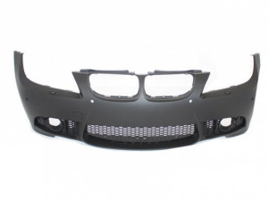 Bara Fata compatibil cu BMW Seria 3 E90 E91 2008-2011 M3 Design cu senzori de paracare, Fara Proiectoare - Img 4