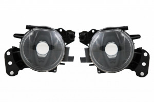 Bara Fata compatibil cu BMW seria 5 E60 (2003-2007) M-Technik Design PDC 24mm, proiectoare incluse - Img 8