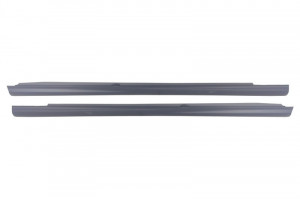 Bara Fata compatibil cu Mercedes S-Class W221 S63 S65 Design 2005-2010 cu Grila Centrala Negru Lucios si Praguri Laterale - Img 2