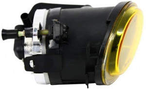 Bara Fata cu Proiectoare Lumini de Ceata si Ornamente Proiector compatibil cu BMW 3 Series Coupe, Cabrio, Sedan, Estate E46 1998-2004 M3 Design - Img 3