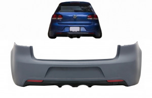 Bara Spate compatibil cu VW Golf 6 VI 2008-2013 R20 Look - Img 2