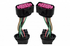 Cablaj Mufe Adaptor Faruri compatibil cu MERCEDES W221 S-Class 2006-2009 to LED Facelift - Img 3