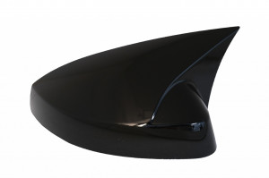 Capace de Oglinzi compatibil cu Audi A3 8V S3 RS3 Cabriolet Limousine Sportback (2012-2019) Bat Look Negru Lucios - Img 4