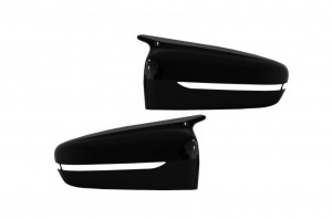 Capace oglinzi compatibil cu BMW 3 Series G20 G21 G28 2017-2020 M Sport Design Negru Lucios