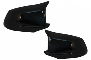 Capace oglinzi compatibil cu BMW Seria 5 F10 F11 F18 Non LCI 2010-2013 Negru Lucios M Design