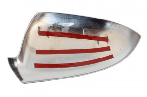 Capace Oglinzi compatibil cu VW Golf V 2003-2007 Brushed Aluminum Desgin - Img 4