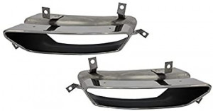 Difusor bara spate cu Ornamente tobe compatibil cu AUDI A8 D4 2010-2014 W12 Design - Img 8