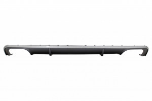 Difuzor Bara Spate compatibil cu AUDI A4 B9 8W Sedan sau Avant 2016-2018 S4 Design pentru Bara Standard Gri - Img 2
