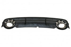 Difuzor Bara Spate compatibil cu Audi A6 C6 4F 2009-2012 RS Design Negru - Img 2