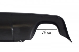 Difuzor bara spate compatibil cu BMW Seria 5 E60 E61 2003-2010 M Technik Design - Img 4