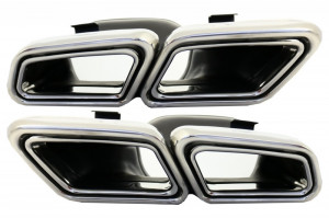 Difuzor Bara Spate compatibil cu MERCEDES E-Class W212 S212 Facelift 2013-2016 - Img 5