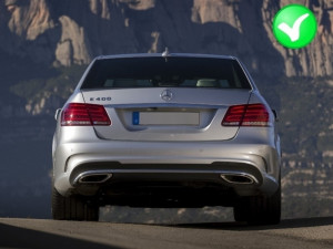 Difuzor Bara Spate compatibil cu MERCEDES E-Class W212 S212 Facelift 2013-2016 - Img 8