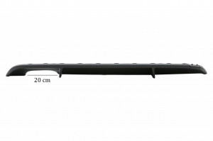 Difuzor Bara Spate compatibil cu VW Golf 6 VI Hatchback 2008-2012 Negru - Img 3