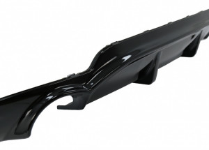 Difuzor Bara Spate Cu Evacuare Dubla compatibil cu BMW Seria 4 F36 M Performance Design 2014-> - Img 5