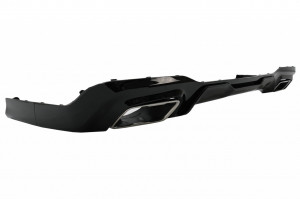 Difuzor Bara Spate cu Evacuare Dubla Crom compatibil cu BMW 2 Series F44 Gran Coupﺃﺏ (2020-up) M235I Design - Img 3