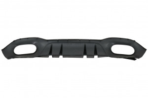 Difuzor Bara Spate cu Evacuari Crom si Capace Oglinzi compatibil cu Mercedes A-Class W177 Sedan 2018-> - Img 5