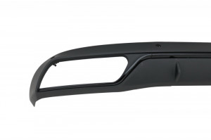 Difuzor Bara Spate cu Ornamente Evacuare compatibil cu Mercedes C-Class W205 S205 2014-> C63 Design pentru Bara Standard - Img 7