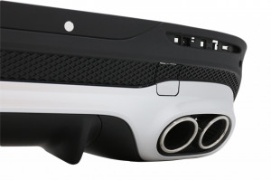 Difuzor Bara Spate cu Ornamente Evacuare compatibil cu Mercedes GLB X247 SUV 2020-> - Img 3