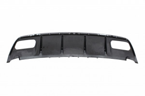 Difuzor Bara Spate cu Ornamente Negre pentru sistemul de evacuare compatibil cu Mercedes W176 A-Class 2013-2018 A45 Facelift Design Carbon Look - Img 6