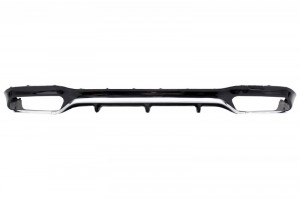 Difuzor Bara Spate cu Ornamente Tobe Negre compatibil cu Mercedes E-Class W213 AMG Line 2016-2019 E63 Design - Img 7