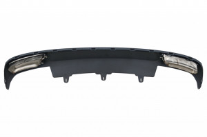 Difuzor Bara Spate si Ornamente Evacuare compatibil cu AUDI A6 4G 2010-2014 Facelift W12 Design - Img 4