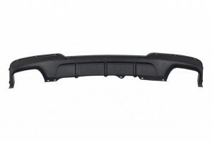Difuzor de aer cu evacuare dubla cu Oranemente Tobe compatibil cu BMW F10 F11 Seria 5 2011-2017 M-Performance Design - Img 5
