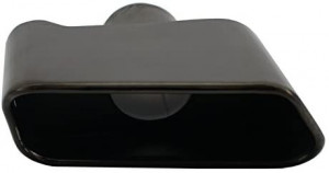 Difuzor de aer cu Evacuare Dubla Negru Lucios si Ornamente Editie Neagra BMW F10 F11 Seria 5 2011-2017 M-Technik 550i Design - Img 4