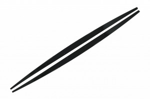 Extensii Praguri Laterale compatibil cu BMW 1 Series Hatchback F20 F21 2011-2019 M-Performance Design Negru Lucios