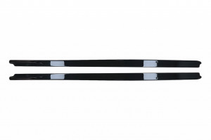Extensii Praguri Laterale compatibil cu Toyota Yaris MK4 XP210 2020-> Negru Lucios