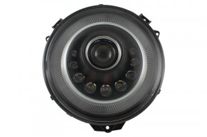 Faruri Bi-Xenon LED compatibil cu Mercedes G-Class W463 2005-2017 M-look cu Semnal Secvential Dinamic - Img 3