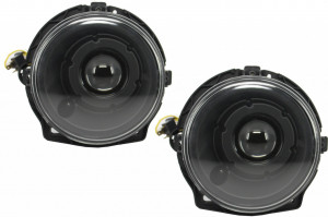 Faruri Bi-Xenon Look compatibil cu Mercedes G-Class W463 1989-2012 Negru
