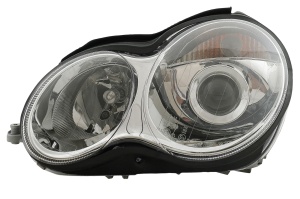 Faruri compatibil cu Mercedes C-Class W203 2000-2004 Look Crom H7 - Img 2