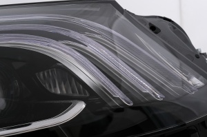 Faruri Full LED compatibil cu Mercedes S-Class W222 2013-2017 Negru - Img 4
