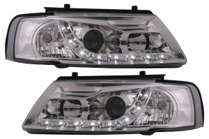 Faruri LED compatibil cu VW Passat B5 3B 1996-2000 Crom