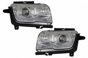 Faruri LED DRL compatibil cu Chevrolet Camaro Mk5 Non-Facelift 2009-2013 Crom