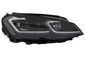 Faruri LED RHD compatibil cu VW Golf 7 VII 2012-2017 Facelift G7.5 R Line Look cu Semnal Dinamic - Img 3