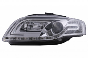 Faruri LED Tube Light compatibil cu Audi A4 B7 2004-2008 Crom - Img 2