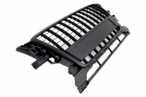 Grila Bara Fata compatibil cu Audi Q5 8R 2008-2011 Negru Mat - Img 2