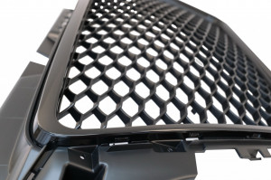 Grila Centrala compatibil cu AUDI A3 8P Facelift 2007-2012 RS Design Negru Lucios - Img 3