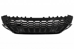 Grila centrala compatibil cu Audi A5 F5 Facelift 2019-> Racing Look Negru Lucios - Img 3