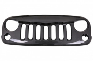 Grila Centrala compatibil cu JEEP Wrangler, Rubicon JK 2007-2017 Angry Bird Design Carbon Film