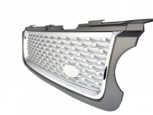 Grila Centrala compatibil cu Land Range Rover Vogue III L322 2010-2012 Grey Silver Autobiography Supercharged Edition - Img 3